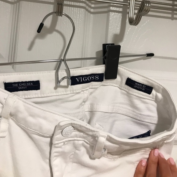 SOLD White denim - Picture 4 of 4